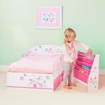 Bibliothàque à pochettes pour enfants - Rose
