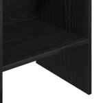 vidaXL Bibliothèque Chêne noir 40 x 35 x 180 cm Bois d'ingénierie