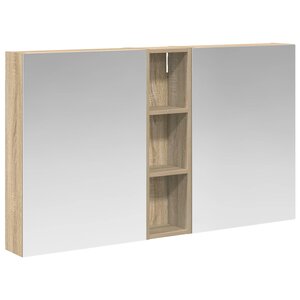 vidaXL Ensemble de Meubles de Salle de Bain 3 Pièces 120 x 14 5 x 70 cm