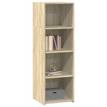 vidaXL Buffet chêne sonoma 40x41x124 cm bois d'ingénierie