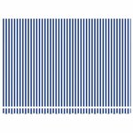 vidaXL Auvent Rétractable Bleu et Blanc 450x300 cm tissu