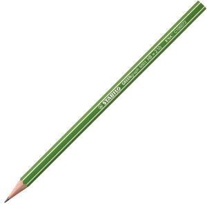 Crayon graphite GreenGraph 6003 mine HB corps hexagonal vert (paquet 12 unités)
