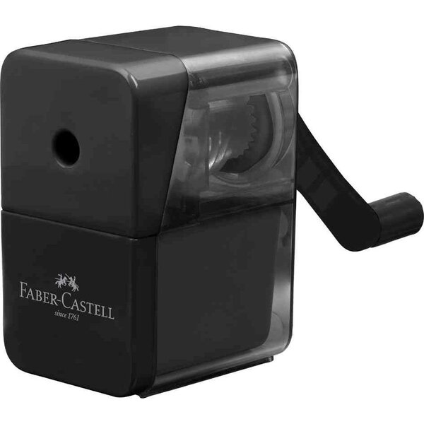 Machine à tailler  manuelle  1 trou  noir FABER-CASTELL