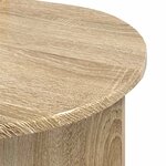 vidaXL Table basse Chêne Sonoma 100 x 50 x 40 cm Bois d'ingénierie