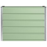 vidaXL Jardinière Vert 100 x 40 x 75 cm Acier