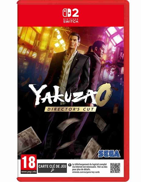 Jeu SWITCH SW2 Yakuza 0 Director s Cut