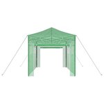 vidaXL Serre avec toit Vert 280 x 410 x 315 cm Acier