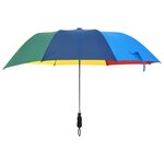 vidaXL Parapluie pliable automatique Multicolore 124 cm