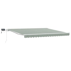 vidaXL Auvent Rétractable avec 400 ×300 cm tissu