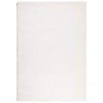 vidaXL Tapis shaggy PAMPLONA poils longs moderne crème 120x170 cm