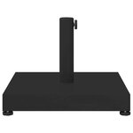 vidaXL Pied de parasol Noir 45 x 45 x 31 5 cm