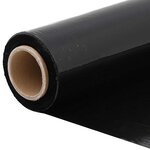 vidaXL Film étirable 2 Pièces noir 30 μm 50 cm x 150 m