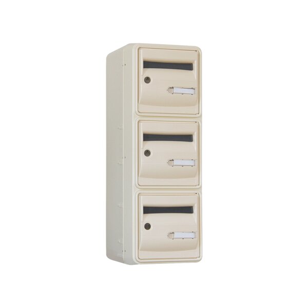 Bloc de boites aux lettres collectives extérieures · B3 - Beige ivoire