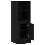 vidaXL Meuble Chêne Noir 36x35.5x103.5 cm Bois d'ingénierie