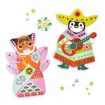 Djeco DJ00091 - Créer avec des stickers Brillants