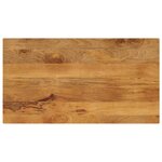 vidaXL Dessus de table 100x50x3 8cm rectangulaire bois massif manguier