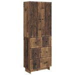 vidaXL Ensemble de Meubles 2 Pièces 66 x 34 5 x 90 cm Bois d'ingénierie
