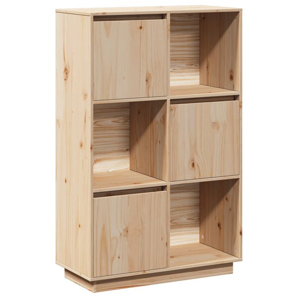 vidaXL Buffet haut 74x35x117 cm Bois massif de pin