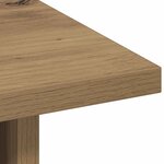 vidaXL Table de chevet 2 Pièces Chêne artisanal 41 x 40 x 45 cm