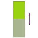 vidaXL Store enrouleur occultant largeur du tissu 40 7 cm polyester