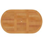 vidaXL Table de jardin 150x90x75 cm Bois de teck massif