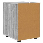 vidaXL Armoire de rangement Gris Sonoma 40 x 48 x 57 cm