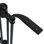 vidaXL Pied de table de bistro Noir 93x60x72 cm Aluminium coulé
