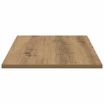 vidaXL Étagère à livres 4 Pièces Marron 80 x 40 x 1.5 cm
