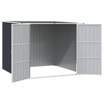 vidaXL Abri de jardin Anthracite 195x198x159 cm Acier galvanisé