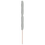 vidaXL Tête de lit LED avec bandes LED Gris clair 90 cm Velours
