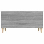 vidaXL Table basse Sonoma gris 90x44 5x45 cm Bois d'ingénierie
