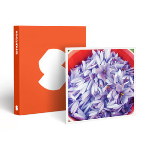 SMARTBOX - Coffret Cadeau Visite d’une safranière et d’un vignoble en agriculture biologique avec dégustations - Gastronomie