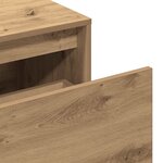 vidaXL Banc d'entrée 80x40x45 cm chêne artisanal bois d'ingénierie