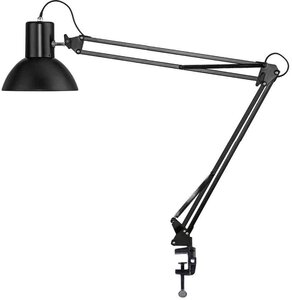 Lampe de bureau LED SUCCESS 105, pince/socle, noir UNILUX