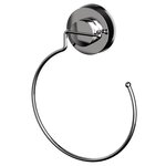 RIDDER Anneau porte-serviettes à ventouse 3 3x15x20 3 cm Chrome