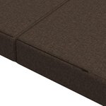 vidaXL Canapé-lit pliable 200 x 67 x 45 cm Taupe