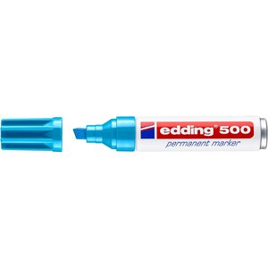 Marqueur Permanent 500 bleu clair 2-7 mm x 10 EDDING