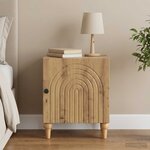 vidaXL Cabinet de chevet Chêne artisanal 43 x 34 5 x 50 cm