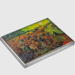 THE RED VINEYARD 1888 By Vincent Van Gogh Colored 2.5 Once Argent & 120g Copper Monnaie 10000 Francs Chad 2024