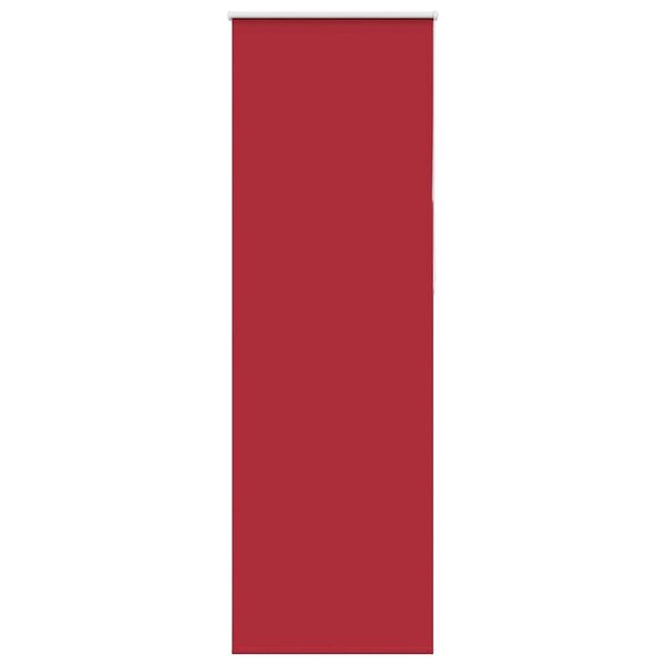 vidaXL Store enrouleur occultant rouge largeur du tissu 75 7 cm