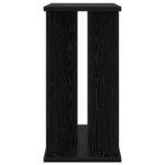 vidaXL Table d'appoint Chêne noir 35 x 25 x 50 cm Bois d'ingénierie