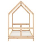 vidaXL Cadre de lit pour enfant 80x160 cm bois de pin massif