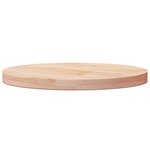 vidaXL Dessus de table rond Ø40x3 cm bois de pin massif