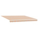 vidaXL Auvent rétractable Multicolore 400 × 300 cm