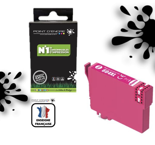 604XL - Ananas - MAGENTA - Grande capacité