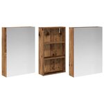 vidaXL Ensemble de Meubles de Salle de Bain 3 Pièces 140 x 14 5 x 70 cm