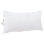 vidaXL Oreiller Blanc 40 x 80 cm 85gsm 100  polyester