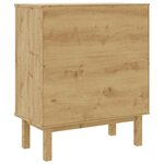 vidaXL Commode OTTA 76 5x39 5x90 cm Bois de pin massif