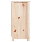 vidaXL Buffet 100x35x74 cm Bois massif de pin