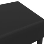 vidaXL Repose-pied noir 77x55x31 cm similicuir